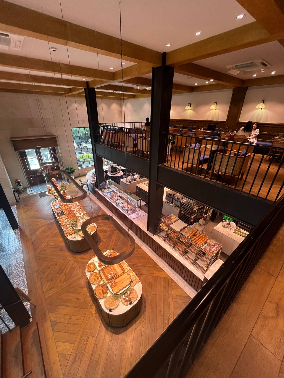 Ground floor bakery layout